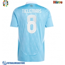 Fotballdrakt Herre Belgia Youri Tielemans #8 Bortedrakt EM 2024 Kortermet